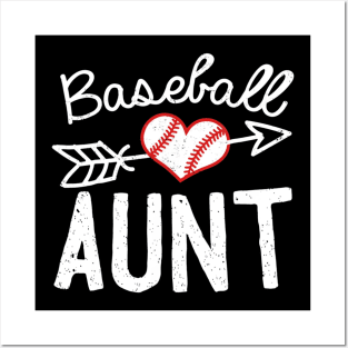 Baseball Aunt Posters and Art